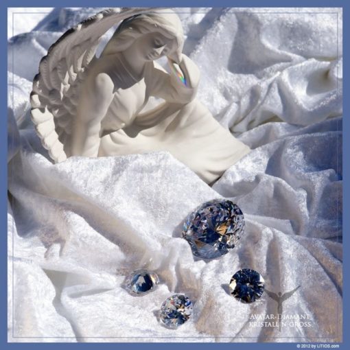 Avatar-Diamant kristallklar groß Loslösen